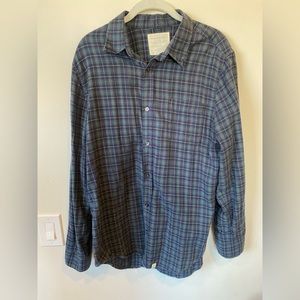 Five four nick Wooster button down plaid shirt
